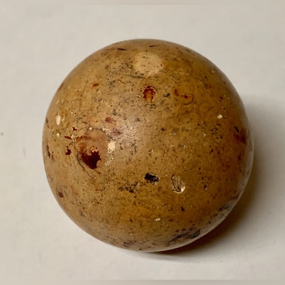 19th Century German Antique Large 1.75” Clay Boulder Marble - Picture 4 of 10